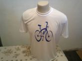 camiseta com estampa de Bicicleta